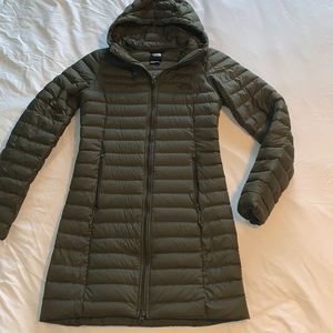 North face stretch down parka